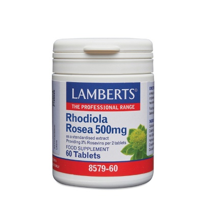 Lamberts Rhodiola Rosea 500mg 60 tabs